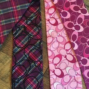 COACH purse/hair/neck scarves!